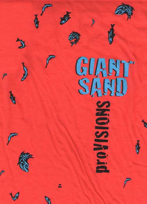 giant sand provisions t-shirt
